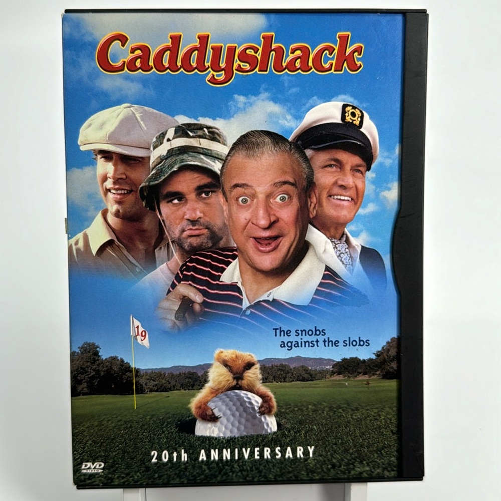 Caddyshack on DVD.
